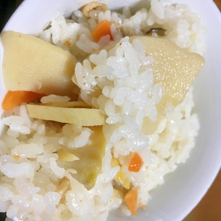 筍の炊き込みご飯